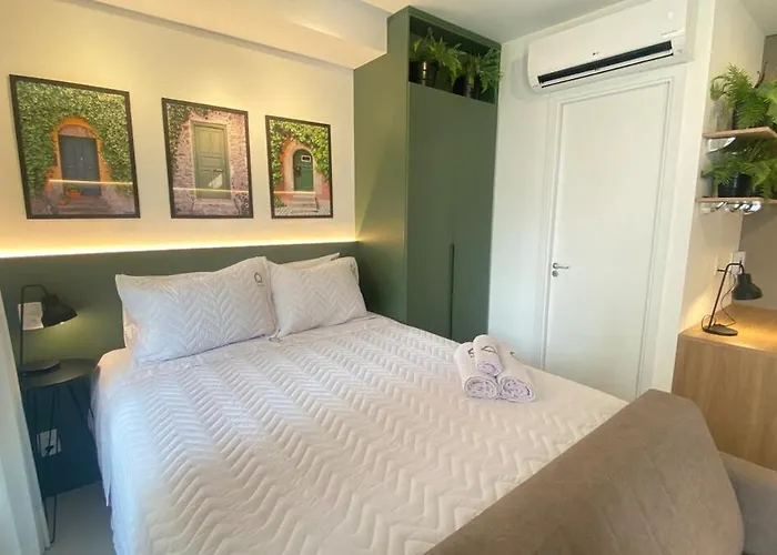 Loft Green Door - Lindo Apartamento No Paraiso